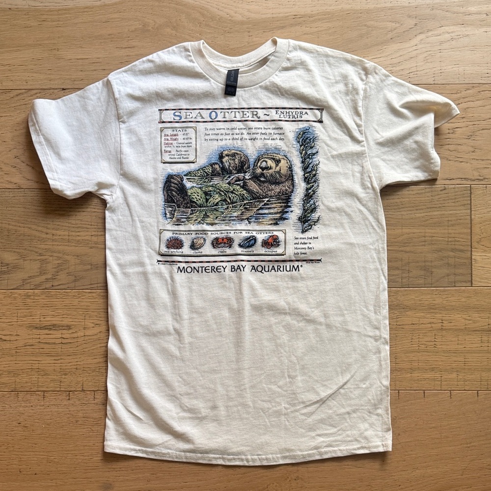 Taylor Swift Liberty Graphics Monterey Bay Aquarium Sea Otter Tee - Picture 2 of 4